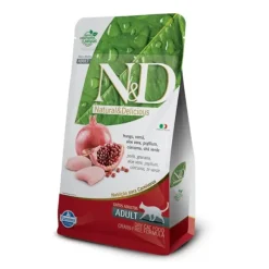 N&D Pollo Y Granada Feline Sin Granos Alimento Para Gato