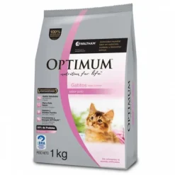 Optimum Kitten Sabor Pollo Alimento Para Gatos 1 Kg
