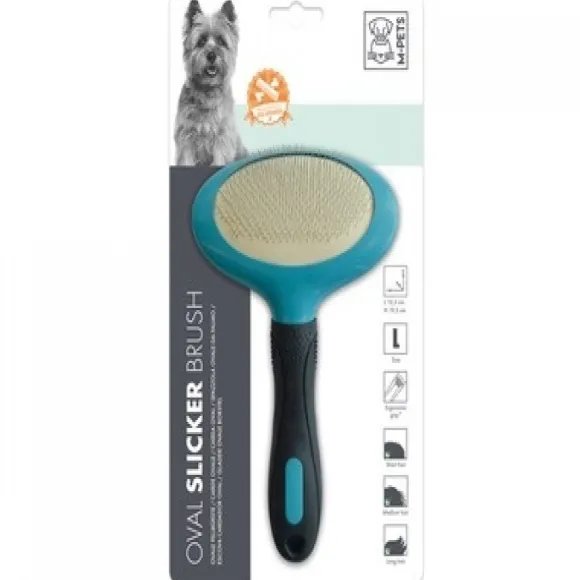 Oval Slicker Brush Cepillo Mpets