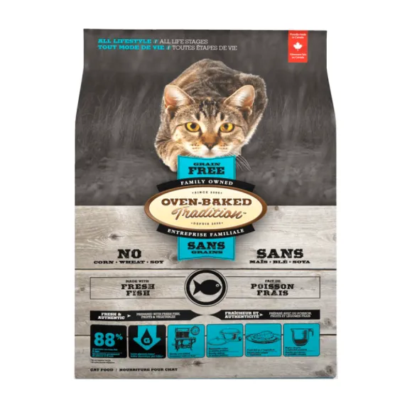 Oven Baked Tradition Gf Fish Cat Food All Lifestyle / All Life Stages Alimento Para Gato