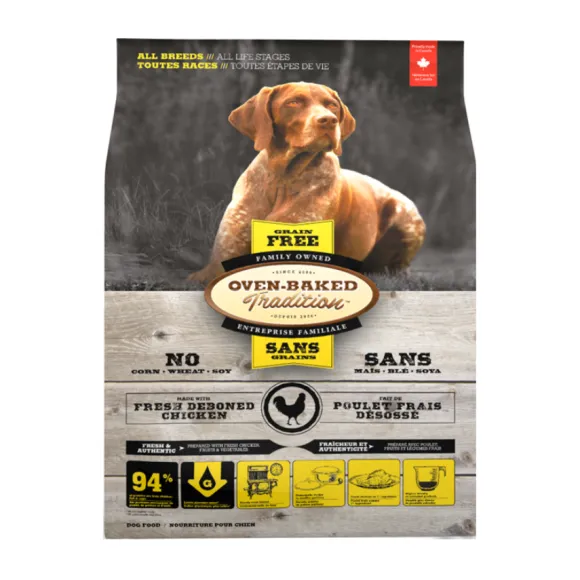 Oven Baked Tradition Grain Free Chicken All Breeds / All Life Stages Alimento Para Perro