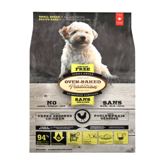Oven Baked Tradition Grain Free Chicken Small Breeds / All Life Stages Alimento Para Perro