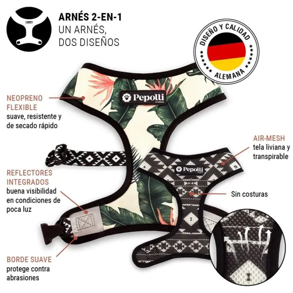 Pepolli Set Arn S 2-En-1 Correa Y Poops Hawaii