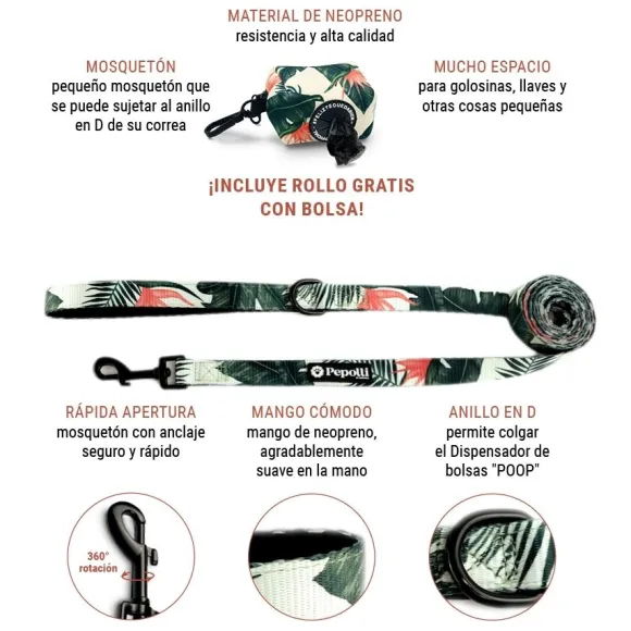 Pepolli Set Arn S 2-En-1 Correa Y Poops Hawaii
