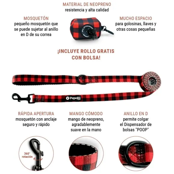 Pepolli Set Arn S 2-En-1 Correa Y Poops Mc French