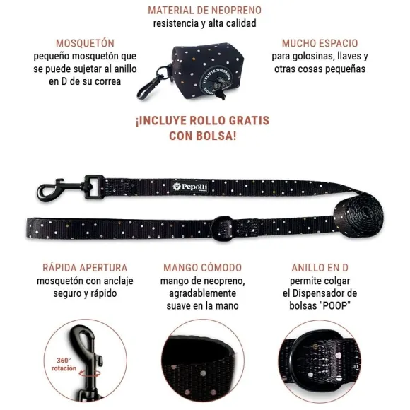 Pepolli Set Arn S 2-En-1 Correa Y Poops Galaxy