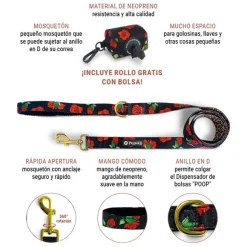 Pepolli Set Arn S 2-En-1 Correa Y Poops Rose