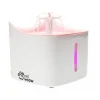 Pet Woow Dispensador De Agua Para Mascotas - Blanco Con Rosado