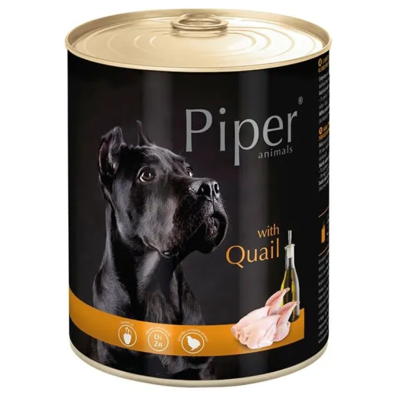 Piper Dog Lata De Codorniz 800Gr