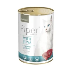Piper Lata De At N Alimento H Medo Para Gatos 400 Gr