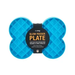 Plato Interactivo Slodog - Turquesa