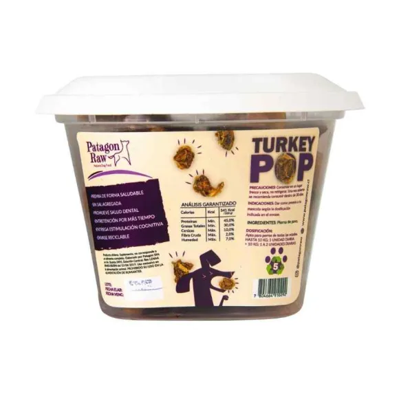 Pop Masticable Perro 100% Pavo 200Gr