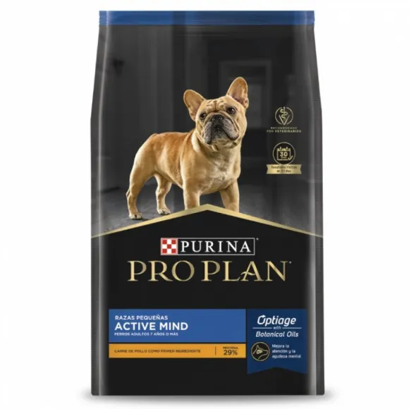 Proplan Active Mind 7+ Razas Peque As (Ex Adulto +7) Alimento Para Perro