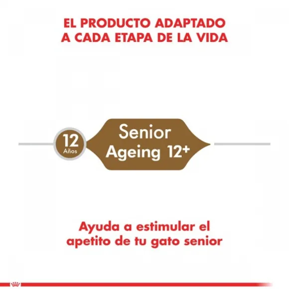 Royal Canin Adulto Ageing 12+ 2Kg Alimento Para Gato