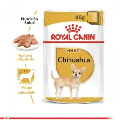 Royal Canin Adulto Chihuahua Alimento H Medo Para Perros 85Gr