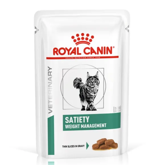 Royal Canin Adulto Feline Satiety Alimento H Medo Para Gatos 85Gr