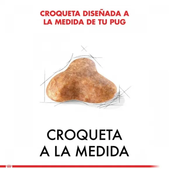 Royal Canin Adulto Pug Adult 2.5 Kg Alimento Para Perro