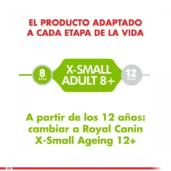 Royal Canin Alimento Seco Perro Adulto X-Small Adult 8+ 1Kg