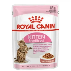 Royal Canin Kitten Sterilised Alimento H Medo Para Gatos 85Gr