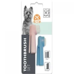 Set Cepillo Dedo Mpets 1 Set