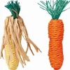 Set Juguete De Paja. Zanahoria Y Maiz 15Cm