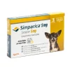 Simparica Antiparasitario Oral Masticable Para Perros De 1.3 A 2.5 Kg 3 Comprimidos