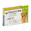Simparica Antiparasitario Oral Masticable Para Perros De 20 A 40 Kg 3 Comprimidos