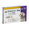 Simparica Antiparasitario Oral Masticable Para Perros De 2.5 A 5 Kg 1 Comprimido