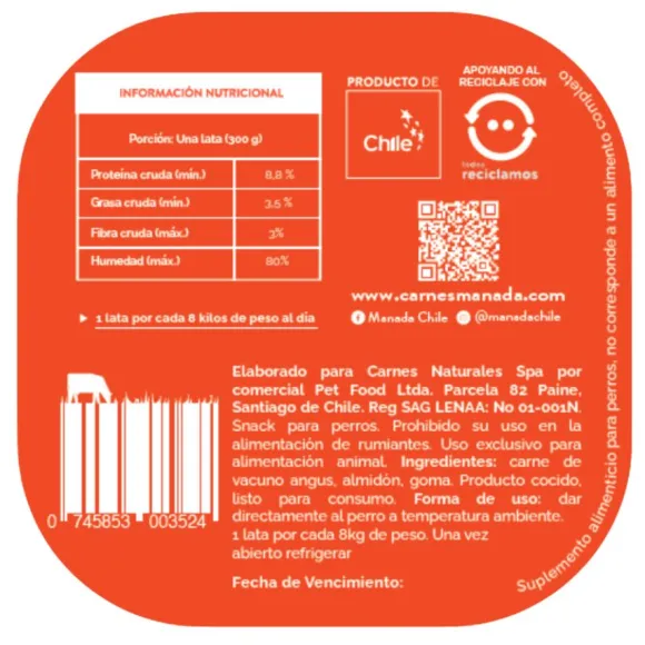 Snack Saludable Vacuno