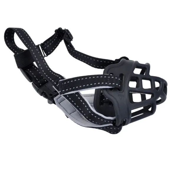 Soft Basket Muzzle, Black