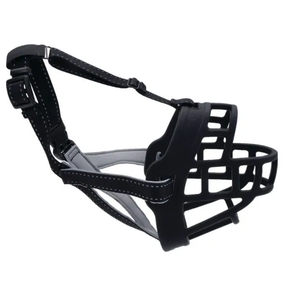 Soft Basket Muzzle, Black