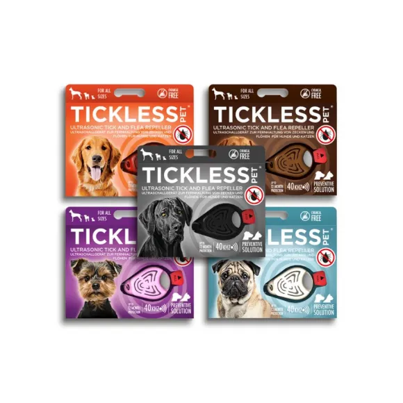 Tickless Repelente Ultrasonico Antipulgas Y Garrapatas