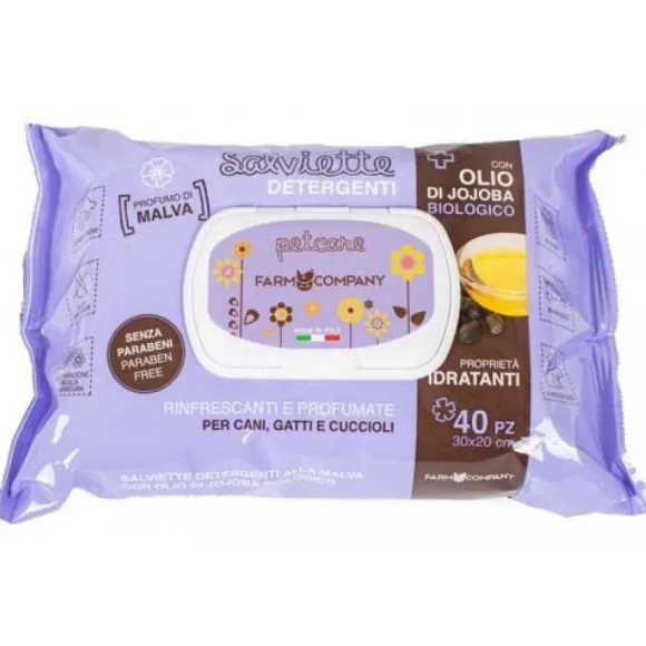 Toallas Humedas Aceite De Jojoba Organica Aroma A Malva