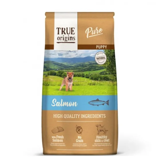 True Origins Pure Dog Puppy Salmon Grain Free Alimento Para Perro