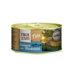 True Origins Pure Salm N/Blueberry Alimento H Medo Para Perros 185 Gr