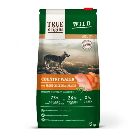True Origins Wild Dog Adult Country Water Alimento Para Perro