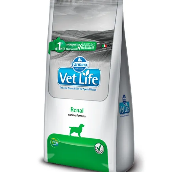 Vetlife Farmina Alimento Seco Medicado Renal Perro