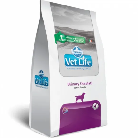 Vetlife Farmina Alimento Seco Medicado Urinary Ossalati Perro