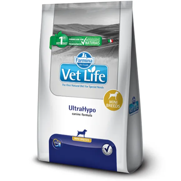Vetlife Farmina Alimento Seco Medicado Ultrahypo Mini Perro
