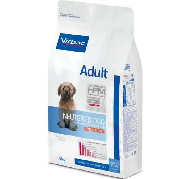 Virbac Alimento Adult Neutered Dog Small & Toy
