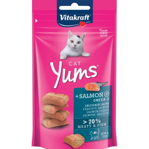 Vitakraft Snack Cat Yums Salmon 40 Gr