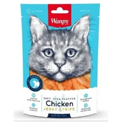Wanpy Soft Chicken Jerky Strips