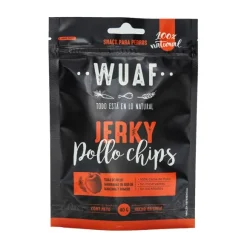 Wuaf Jerky Pollo Chips Snack Para Perros